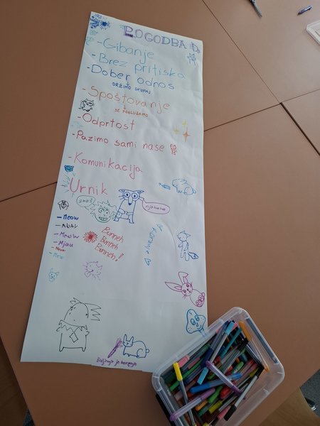 Izvedba izkustvenih umetnostno terapevtskih delavnic z metodo Pomoč z umetnostjo, psihosocialna pomoč, Ljubljana
